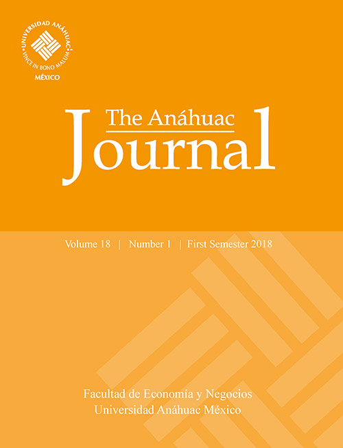 Vol. 18 Núm. 1 (2018): The Anáhuac Journal (First Semester 2018)