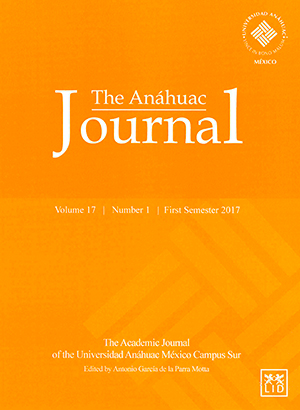 The Anáhuac Journal Vol 17 No 1 First Semester 2017
