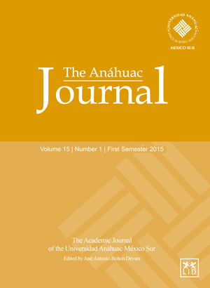 The Anáhuac Journal Vol 15 No 1 First Semester 2015