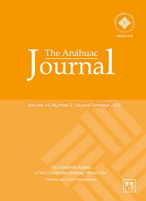 The Anáhuac Journal Vol 14 No 2 Second Semester 2014