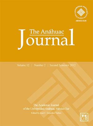 The Anáhuac Journal (Second Semester 2012)